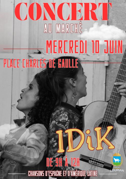 CONCERT AU MARCHÉ IDIK