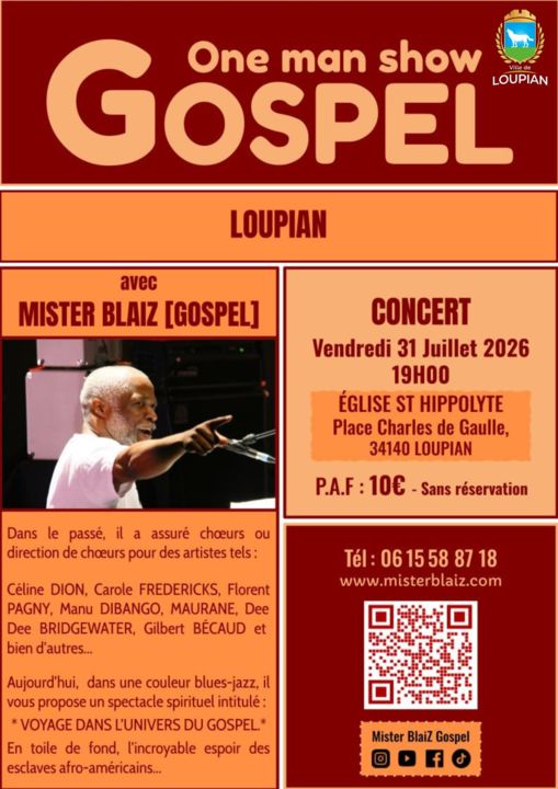 CONCERT GOSPEL - MISTER BLAIZ