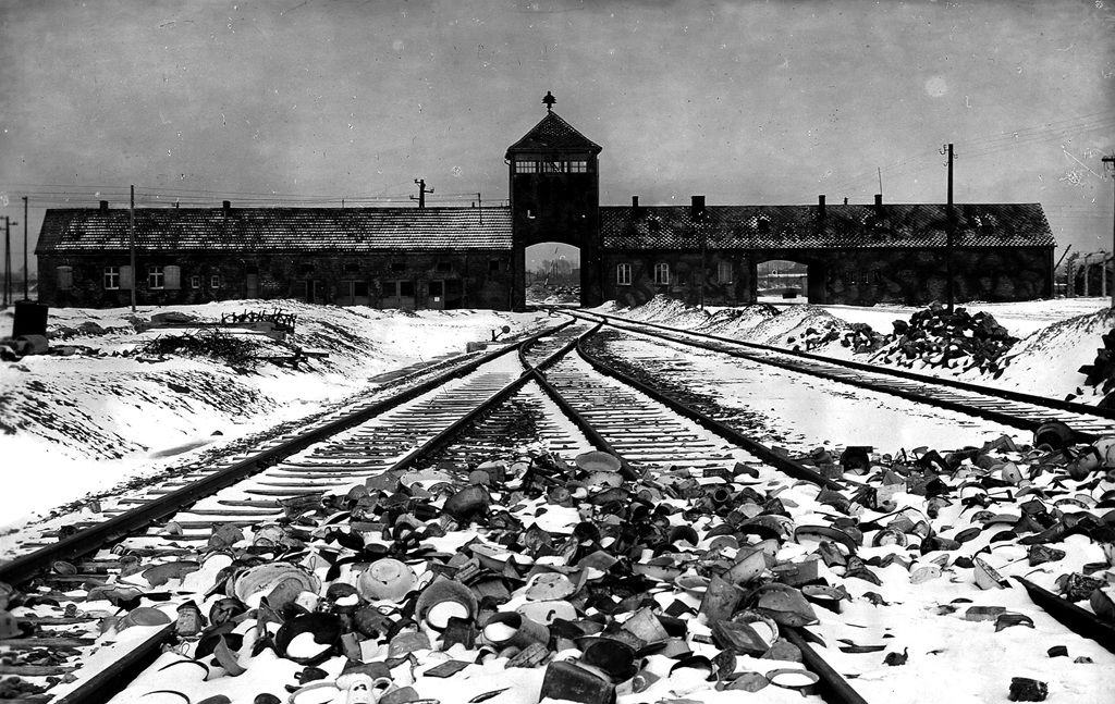 Entrée d'Auschwitz