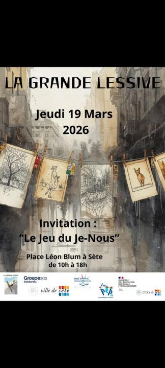 EXPOSITION : LA GRANDE LESSIVE