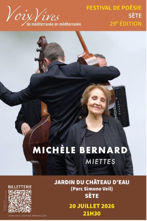 FESTIVAL VOIX VIVES : MICHÈLE BERNARD