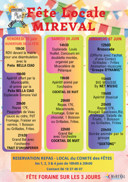 FÊTE LOCALE DE MIREVAL