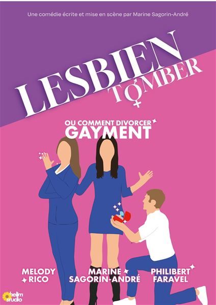 Lesbien tomber