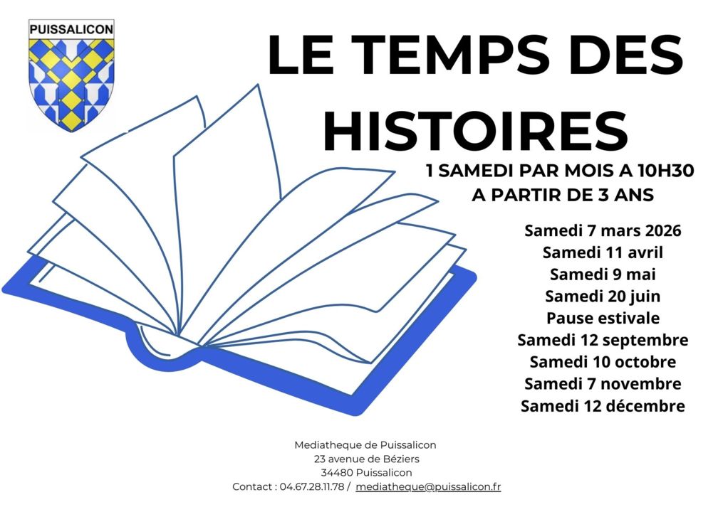 LE TEMPS DES HISTOIRES