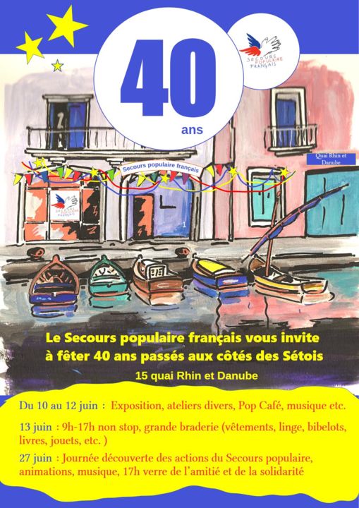 LES 40 ANS DU COMITÉ DU SECOURS POPULAIRE