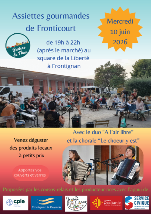 LES ASSIETTES GOURMANDES 2025 À FRONTIGNAN