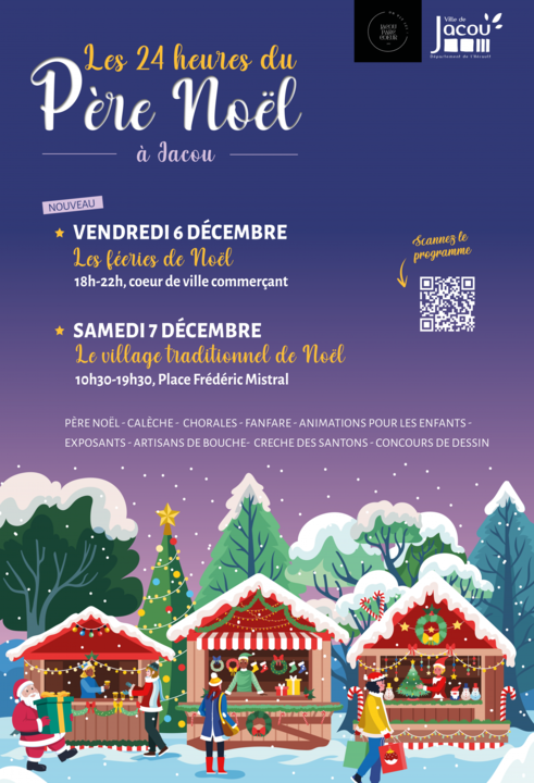 MARCHÉ DE NOËL : LES 24 HEURES DU PÈRE NOËL À JACOU