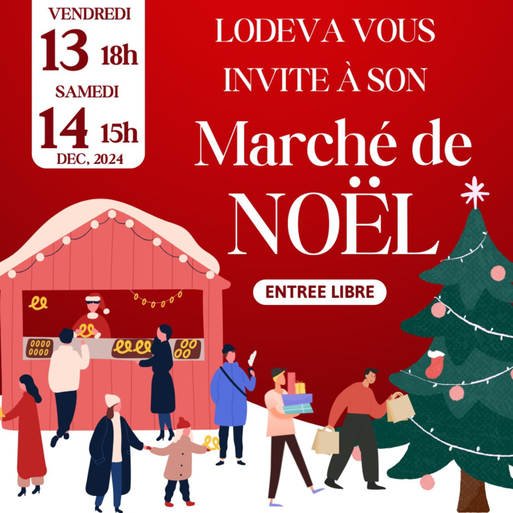 marché de noel Lodeva