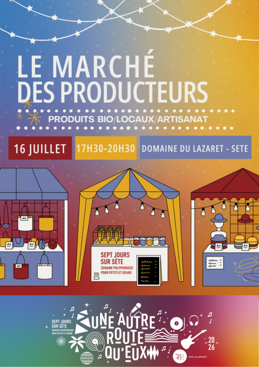 MARCHÉ DE PRODUCTEURS