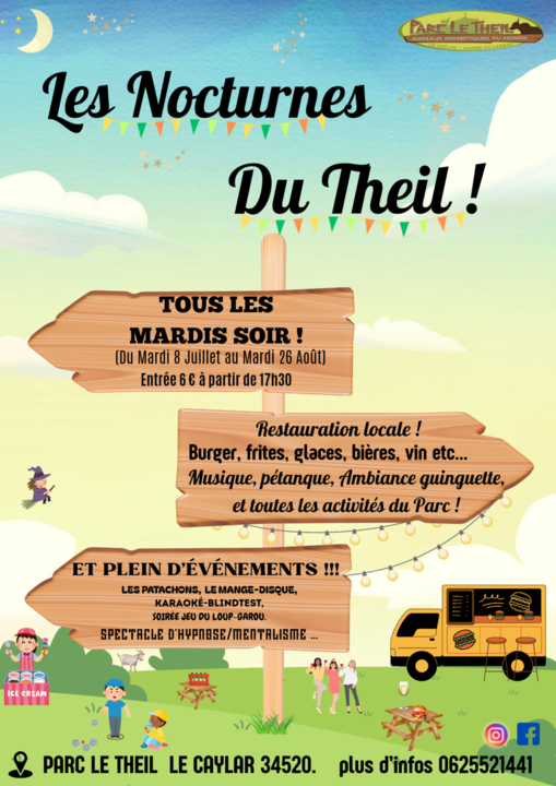 nocturnes le theil 2026