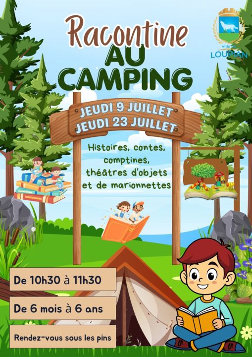 RACONTINE AU CAMPING