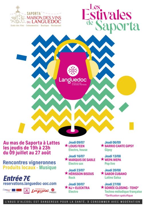 Les estivales de Saporta