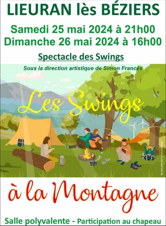 spectacle des swings