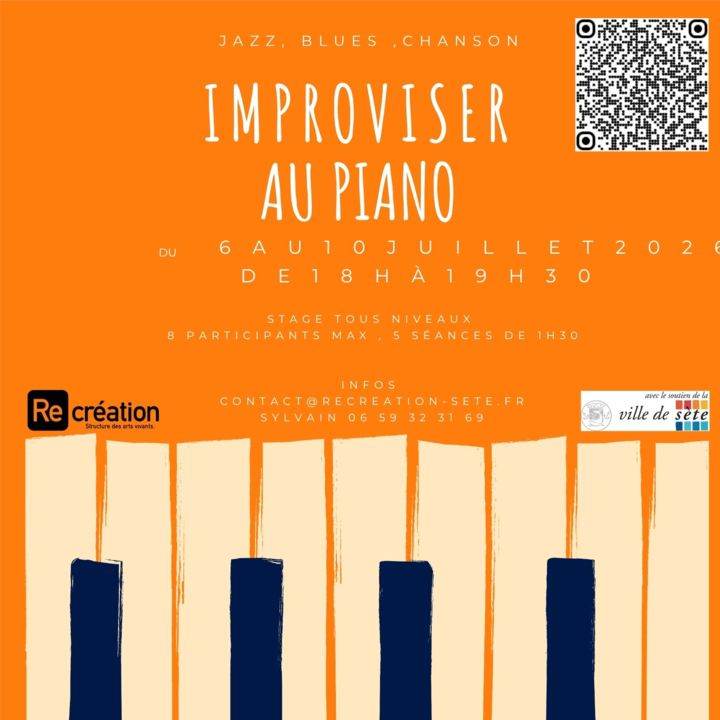 STAGE D'IMPROVISATION AU PIANO