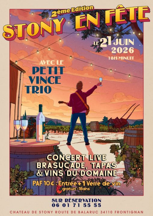 STONY EN FÊTE - FÊTE DE LA MUSIQUE AU DOMAINE