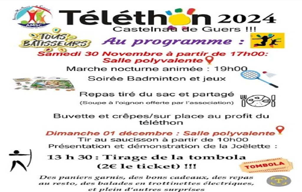 téléthon AMSC