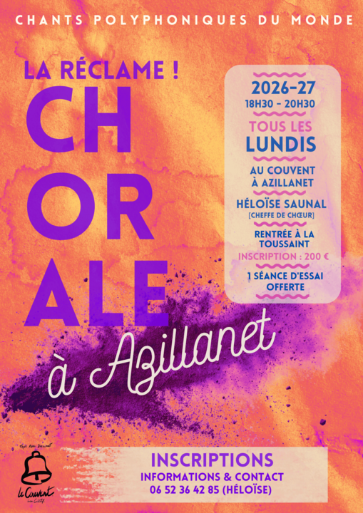 CHANTS POLYPHONIQUES - COUVENT AZILLANET 20262027