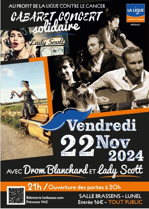 Cabaret concert solidaire