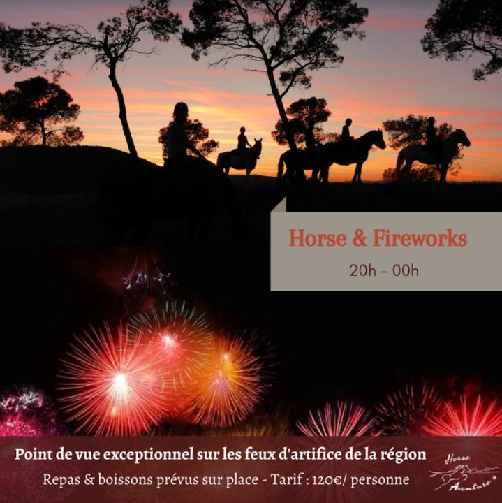 Horse & Fireworks