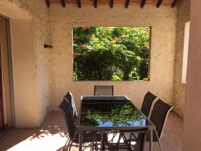Terrasse couverte '