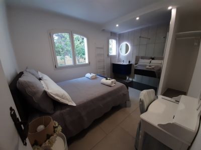 Chambres d'hôtes Villa Rasoa au Cap d'Agde - Chambre Libellule