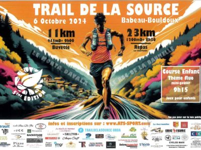 TRAIL DE LA SOURCE Le 6 oct 2024