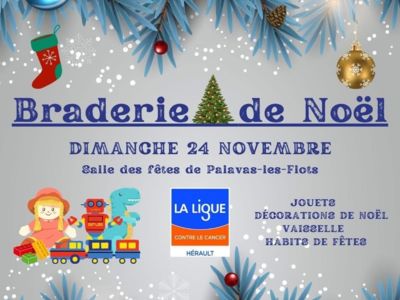 BRADERIE DE NOËL DE LA LIGUE CONTRE LE CANCER