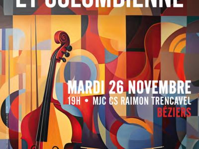 CONCERT MUSIQUES ANDINE ET COLOMBIENNE - CONSERVATOIRE