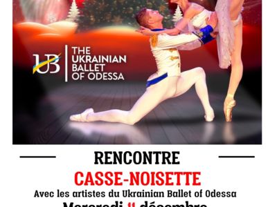 RENCONTRE AVEC LES ARTISTES DE CASSE-NOISETTE Le 11 déc 2024