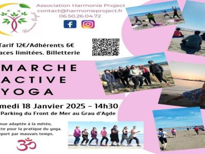 "LES RENDEZ-VOUS PLEIN AIR" / MARCHE ACTIVE- YOGA Le 18 janv 2025