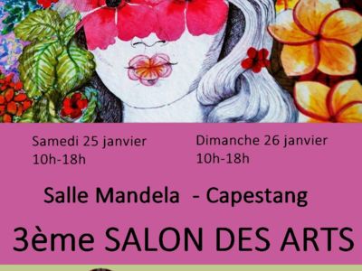 3 ÈME SALON DES ARTS Du 25 au 26 janv 2025