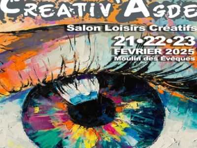 2ÈME ÉDITION SALON LOISIRS CREATIFS "CREATIV