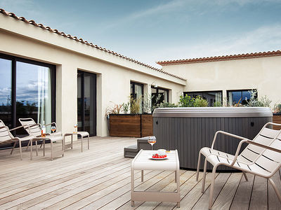 Résidence La Distillerie de Pézenas - Terrasse appartement_9