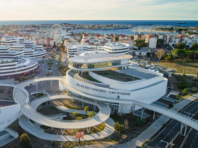 Palais des Congrès Cap d'Agde Méditerranée - Vue drône_2