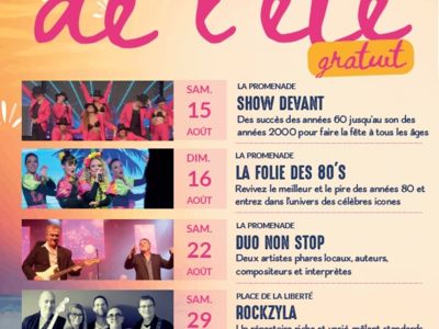 Les concerts de l'été : Show devant_Sérignan_1