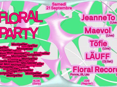 FLORAL PARTY Le 21 sept 2024