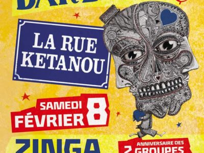 CONCERT LES OGRES DE BARBACK & LA RUE KETANOU - ZINGA ZANGA Le 8 fév 2025