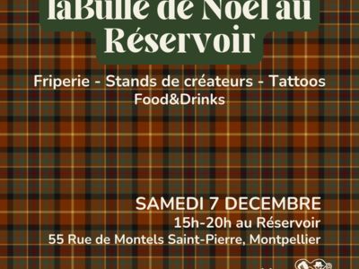 LA BULLE DE NOËL AU RÉSERVOIR Le 7 déc 2024