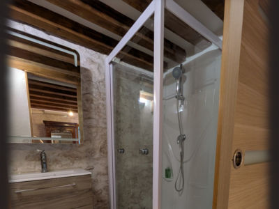 A la douche !