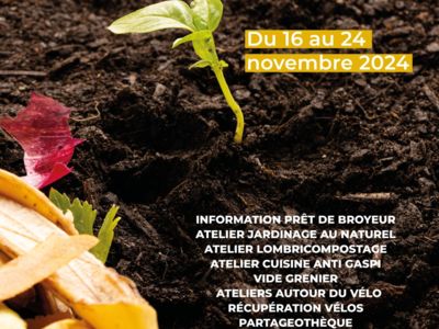 ATELIER CUISINE ANTI GASPI Le 22 nov 2024