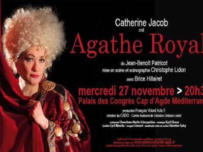 THÉÂTRE- "AGATHE ROYALE" Le 27 nov 2024