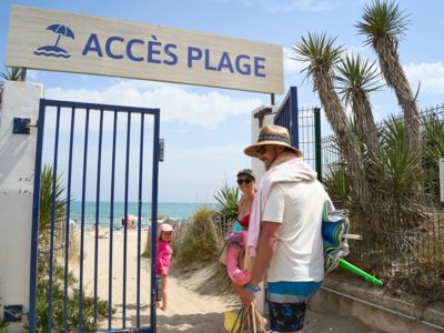 Accès plage