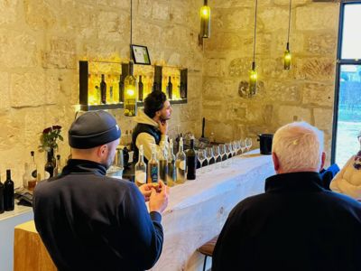 Dégustation au caveau