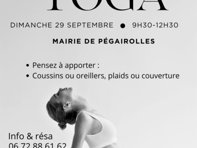 ATELIER YIN YOGA Le 29 sept 2024