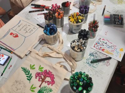 Atelier avec La Touche Essentielle à Pézenas