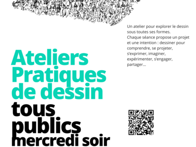 Atelier dessin adultes mercredi soir