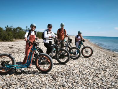 Balade Trottinette à Vic la Gardiole