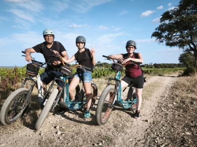 Balade en trott tout terrain dans les Vignes