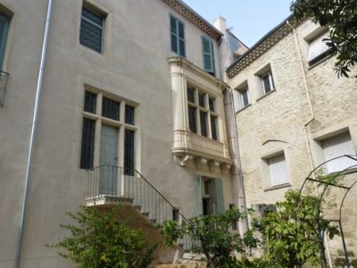 Béziers-Hôtel Bergé-jardin