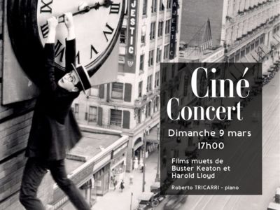 CINÉCONCERT RIRES EN FOLIE AU CHÂTEAU DE FLAUGERGUES Le 9 mars 2025